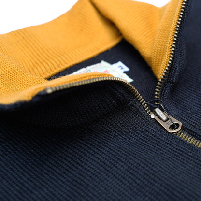 Dehen 1920 Motorcycle Sweater - Black/ Gold