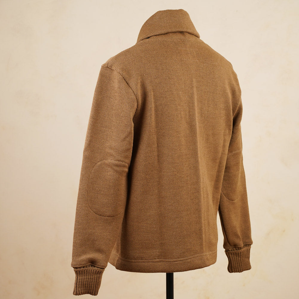 Dehen 1920 Shawl Sweater Coat - Dark Tan