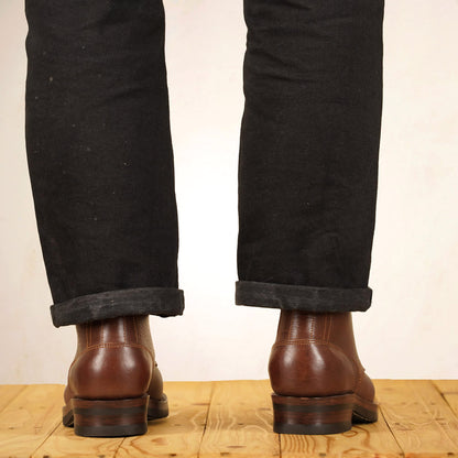 Matrix 5.7” Work Boots - Chocolate Horsebutt strip leather