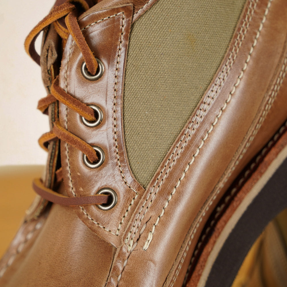 EasyMoc - Scout Boots - Natural CXL/ Waxed Canvas