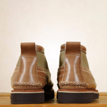 EasyMoc - Scout Boots - Natural CXL/ Waxed Canvas