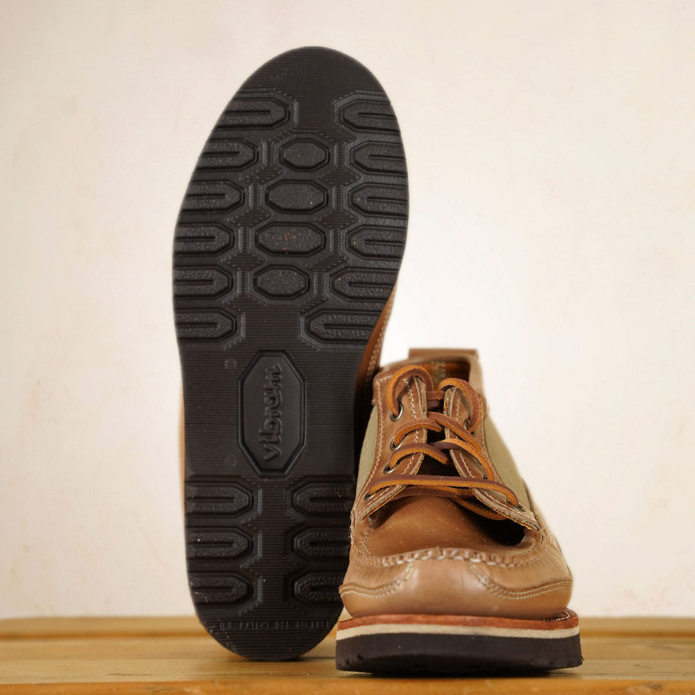 EasyMoc - Scout Boots - Natural CXL/ Waxed Canvas