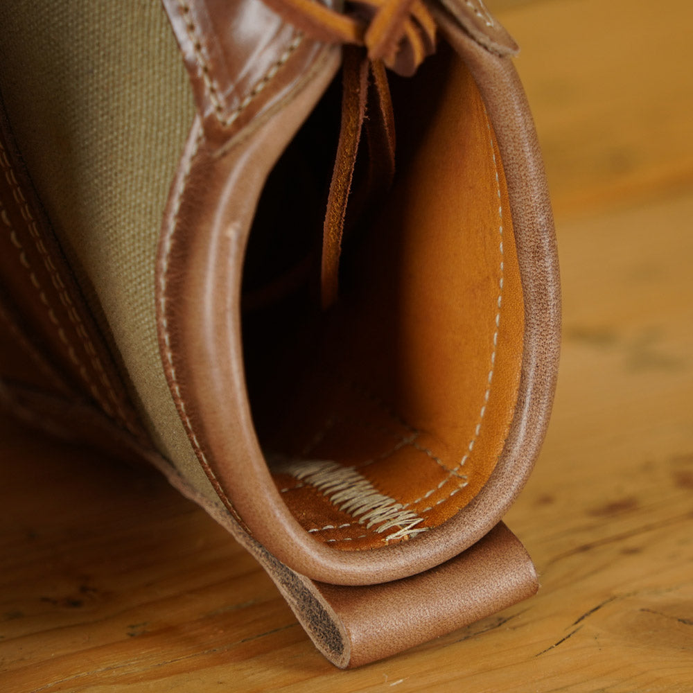 EasyMoc - Scout Boots - Natural CXL/ Waxed Canvas