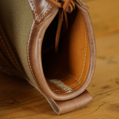 EasyMoc - Scout Boots - Natural CXL/ Waxed Canvas