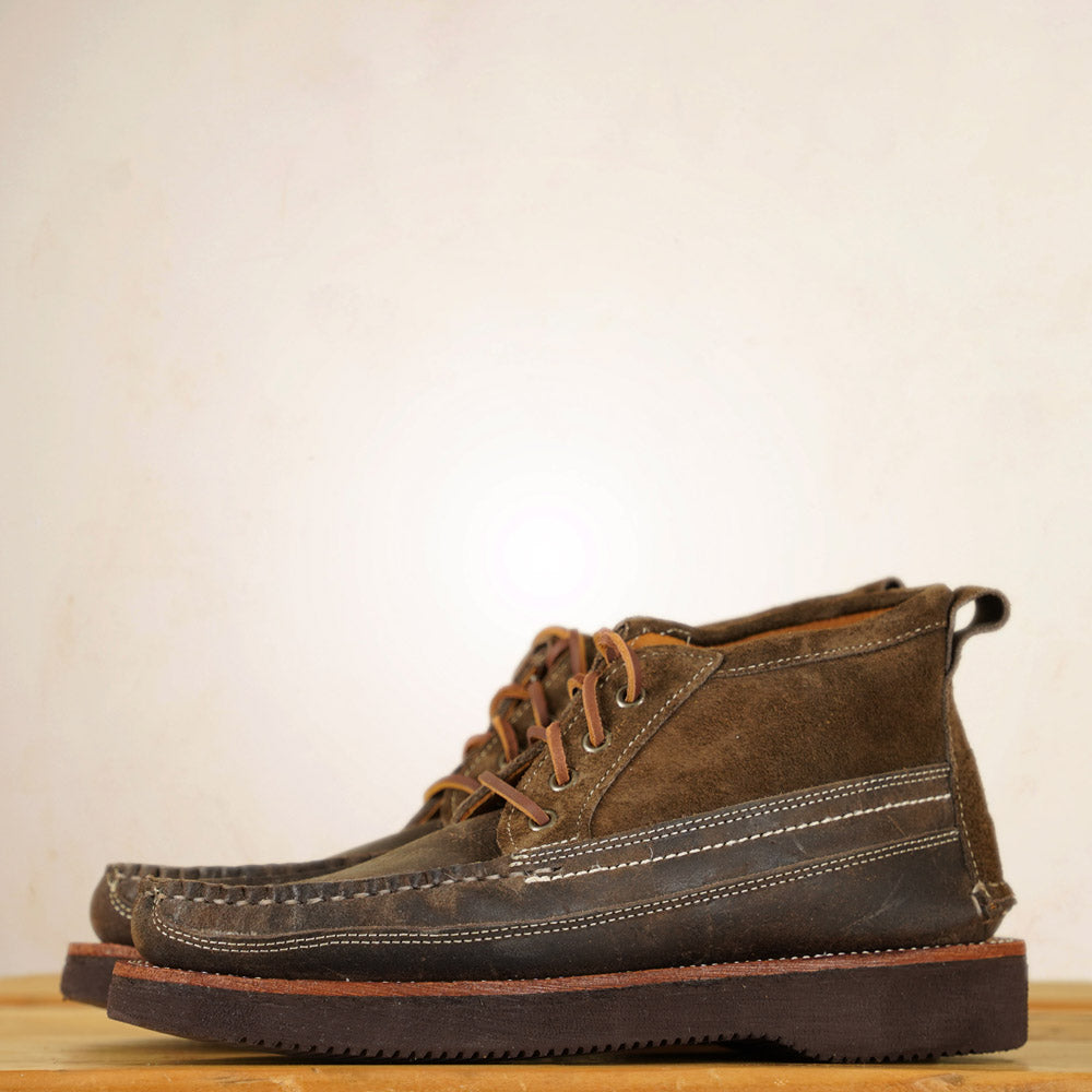 EasyMoc - Scout Boots - Stone CF Stead Waxed Elk Rambler
