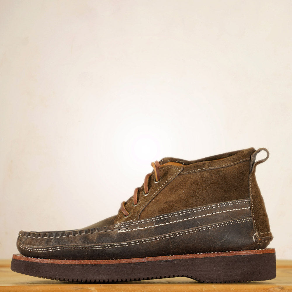 EasyMoc - Scout Boots - Stone CF Stead Waxed Elk Rambler
