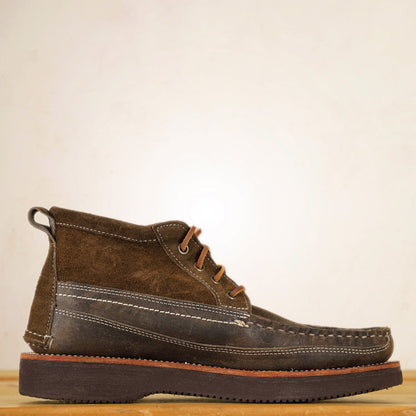 EasyMoc - Scout Boots - Stone CF Stead Waxed Elk Rambler