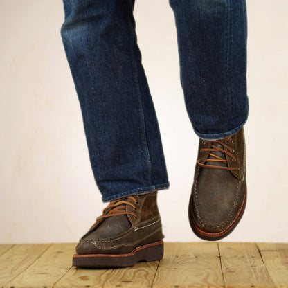 EasyMoc - Scout Boots - Stone CF Stead Waxed Elk Rambler