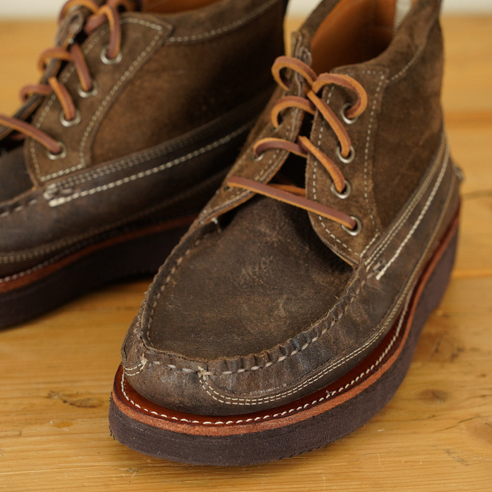 EasyMoc - Scout Boots - Stone CF Stead Waxed Elk Rambler