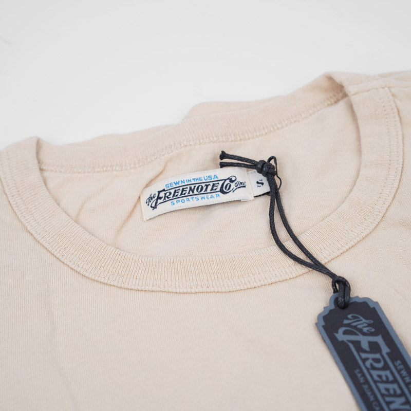 Freenote Cloth 9oz Pocket T-Shirt - Midnight/ Tobacco/ Chocolate