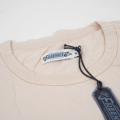 Freenote Cloth 9oz Pocket T-Shirt - Midnight/ Tobacco/ Chocolate