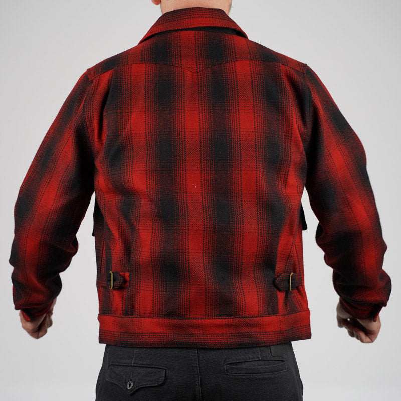 Freenote Cloth Alcorn JAcket Wool Red Plaid