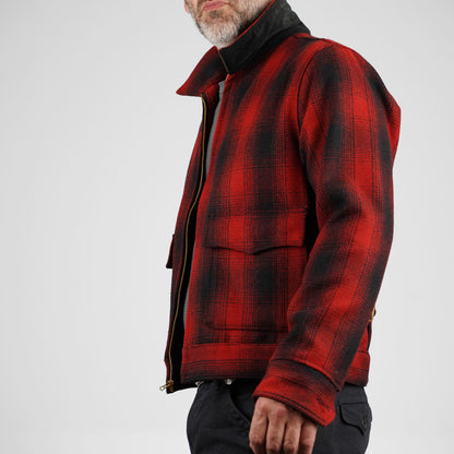 Freenote Cloth Alcorn JAcket Wool Red Plaid