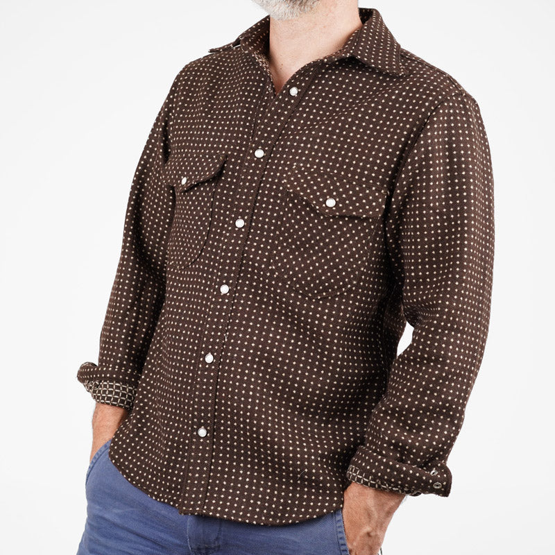 Freenote Cloth Bodie Shirt Moose Brown