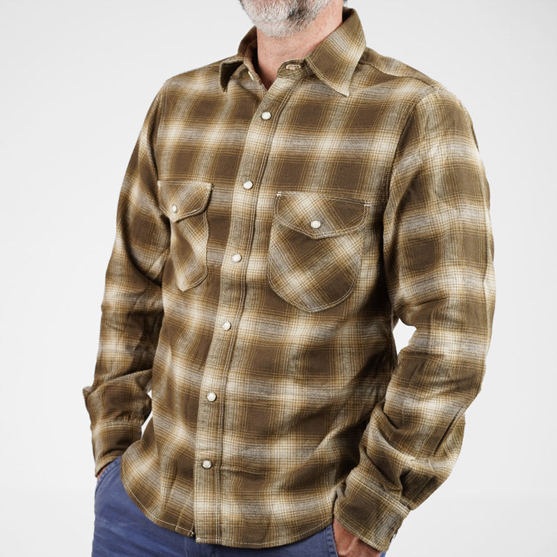 Freenote Cloth Bodie Shirt Russet Brown