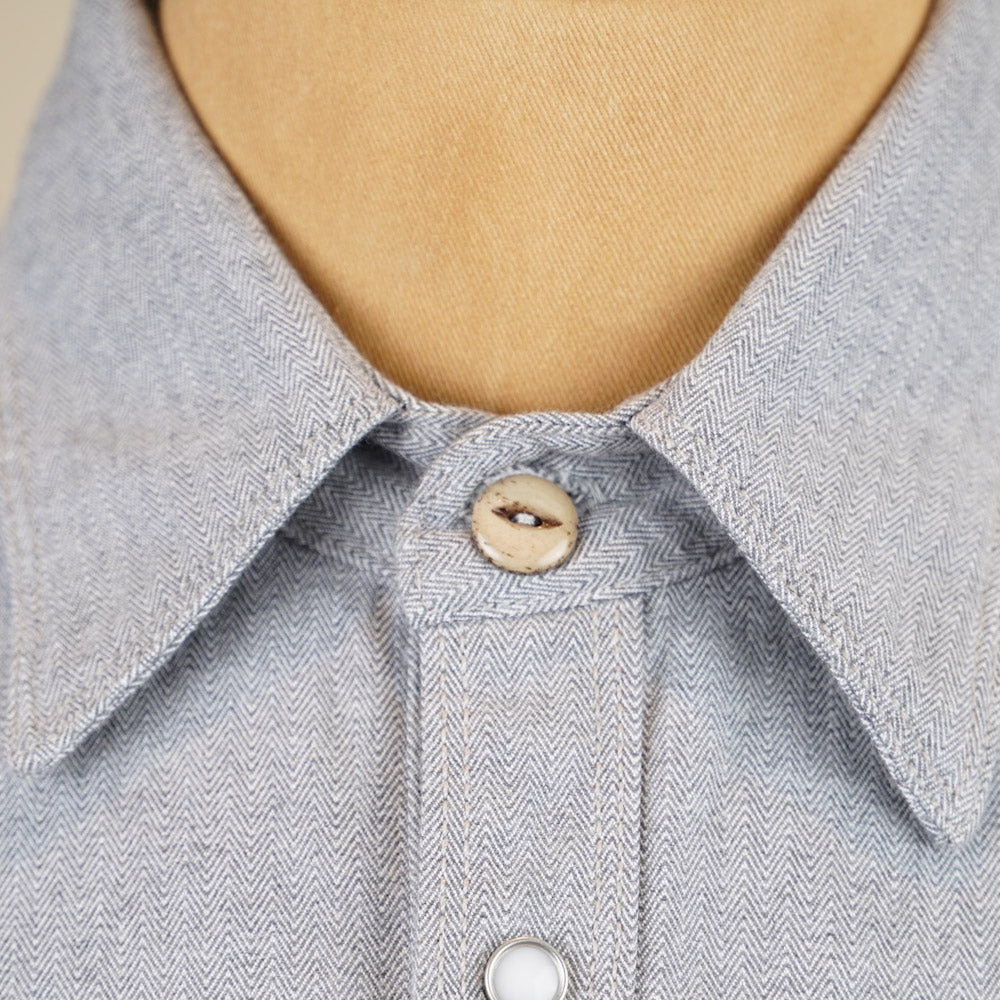 Freenote Cloth Packard Shirt - Lunar Grey