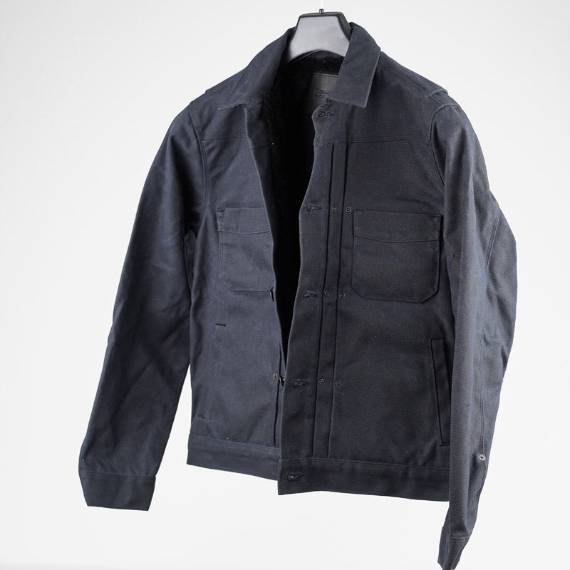 Freenote Cloth RJ-1 Riders Jacket Black Alpaca