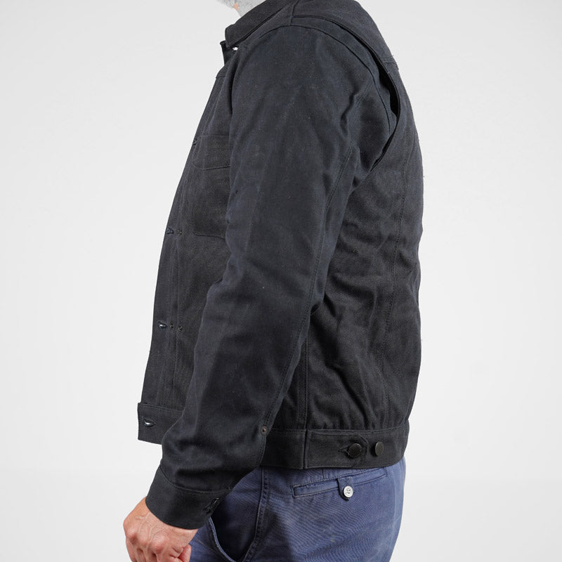 Freenote Cloth RJ-1 Riders Jacket Black Alpaca