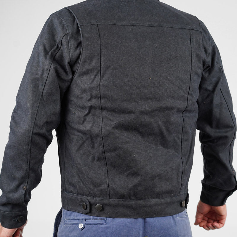 Freenote Cloth RJ-1 Riders Jacket Black Alpaca