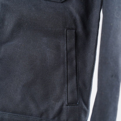 Freenote Cloth RJ-1 Riders Jacket Black Alpaca