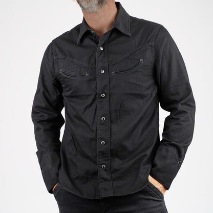 Freenote Cloth Rambler Shirt Double Black