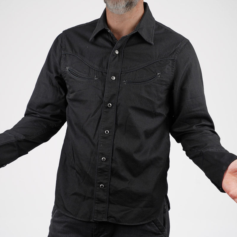 Freenote Cloth Rambler Shirt Double Black