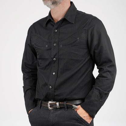 Freenote Cloth Rambler Shirt Double Black