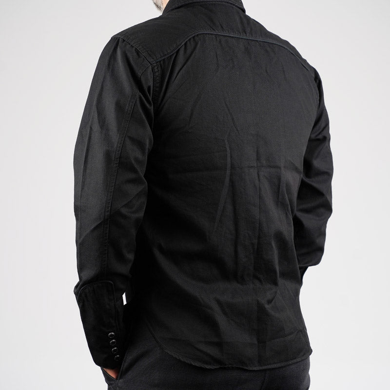 Freenote Cloth Rambler Shirt Double Black