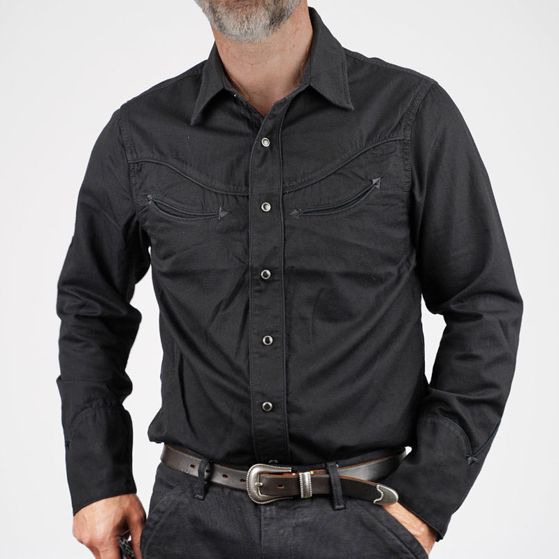 Freenote Cloth Rambler Shirt - Double Black