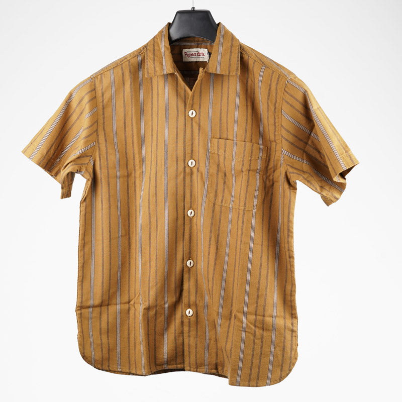 Freenote Cloth hawaiian lantern stripe shirt