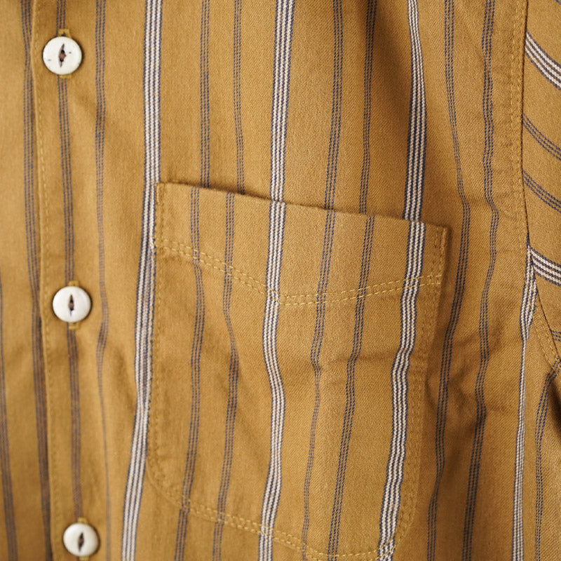 Freenote Cloth hawaiian lantern stripe shirt