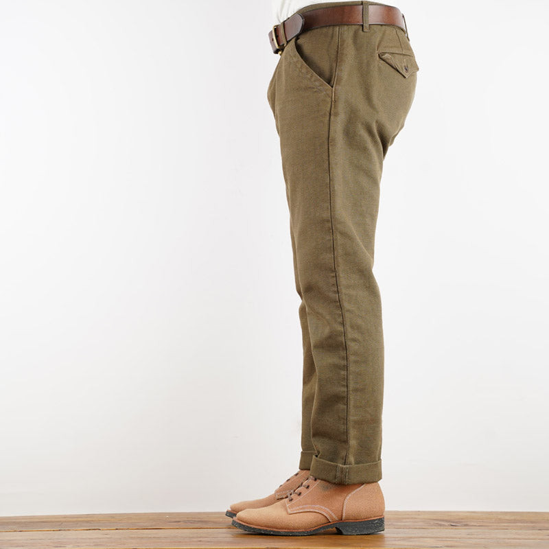 Freenote Cloth workers chino slim fit 14 ounce slub