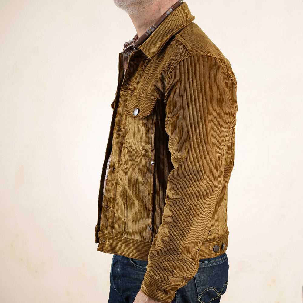 Freenote Cloth CD-1 Classic Jacket - Gold Corduroy