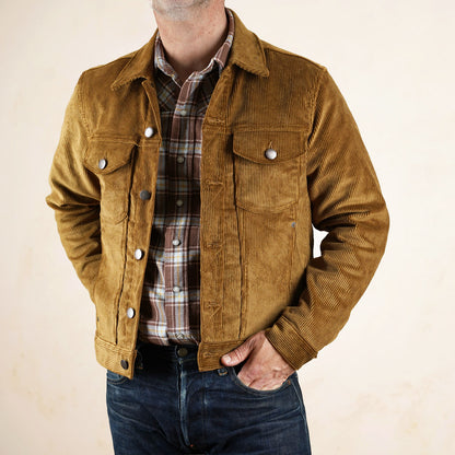 Freenote Cloth CD-1 Classic Jacket - Gold Corduroy