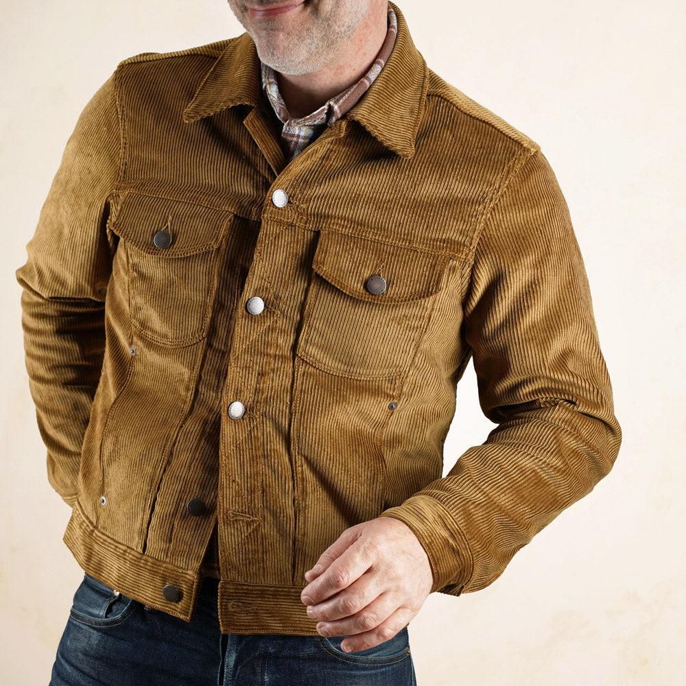 Freenote Cloth CD-1 Classic Jacket - Gold Corduroy