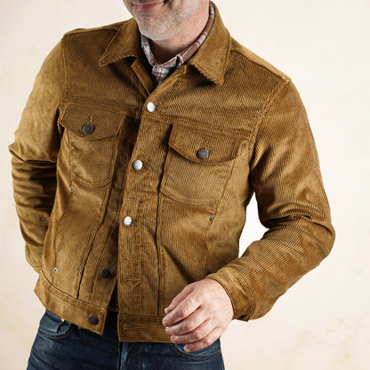 Freenote Cloth CD-1 Classic Jacket - Gold Corduroy