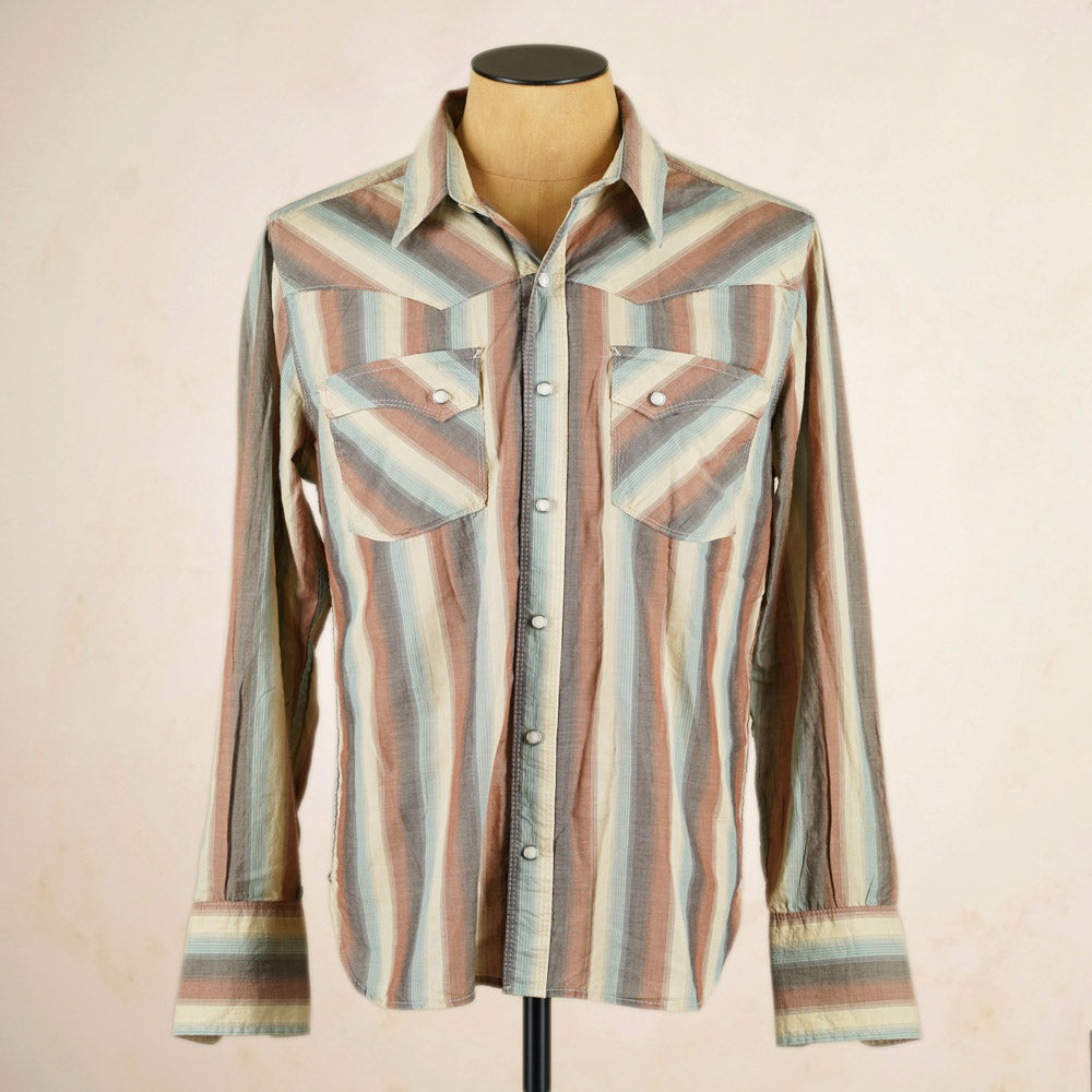 Freenote Cloth Calico Shirt - Desert Stripe