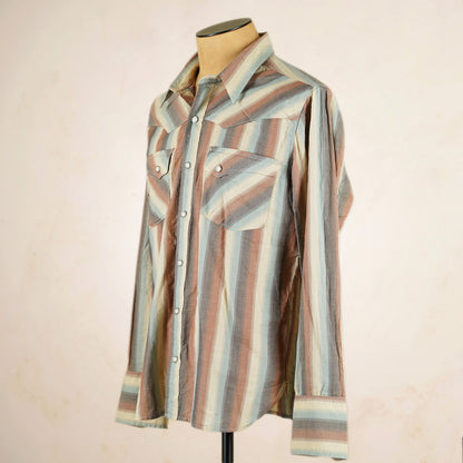 Freenote Cloth Calico Shirt - Desert Stripe