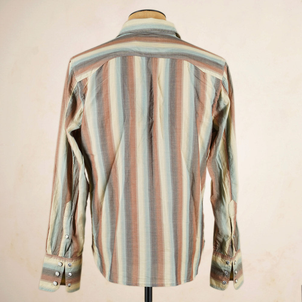 Freenote Cloth Calico Shirt - Desert Stripe