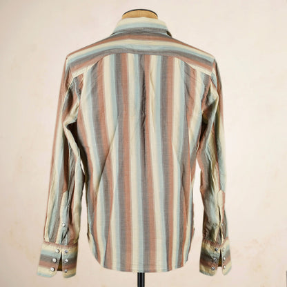 Freenote Cloth Calico Shirt - Desert Stripe