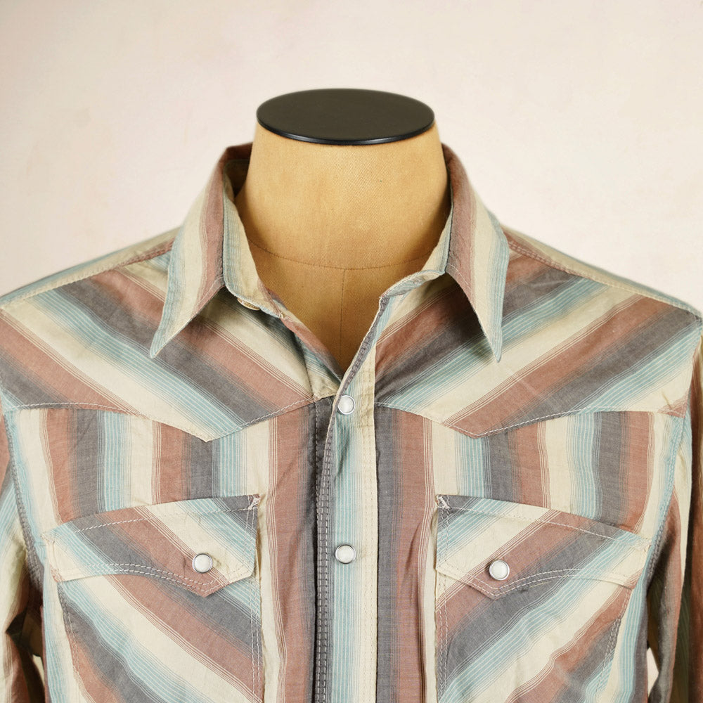 Freenote Cloth Calico Shirt - Desert Stripe