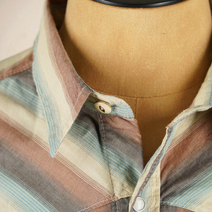 Freenote Cloth Calico Shirt - Desert Stripe