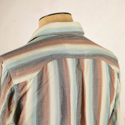 Freenote Cloth Calico Shirt - Desert Stripe