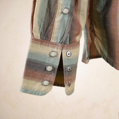 Freenote Cloth Calico Shirt - Desert Stripe