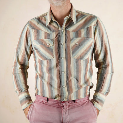 Freenote Cloth Calico Shirt - Desert Stripe