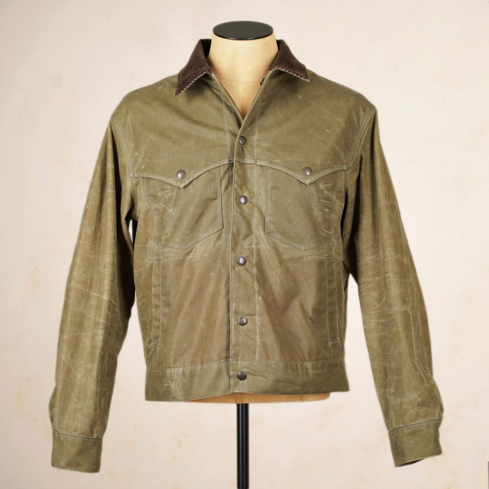 Freenote Cloth Claypool Jacket - Tobacco Waxed Canvas