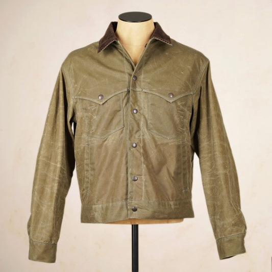 Freenote Cloth Claypool Jacket - Tobacco Waxed Canvas