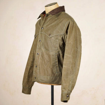 Freenote Cloth Claypool Jacket - Tobacco Waxed Canvas