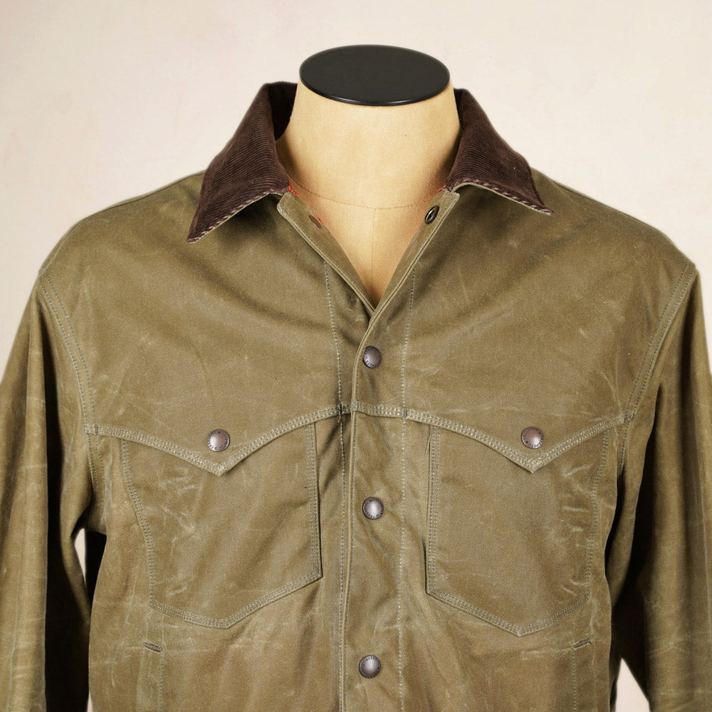 Freenote Cloth Claypool Jacket - Tobacco Waxed Canvas