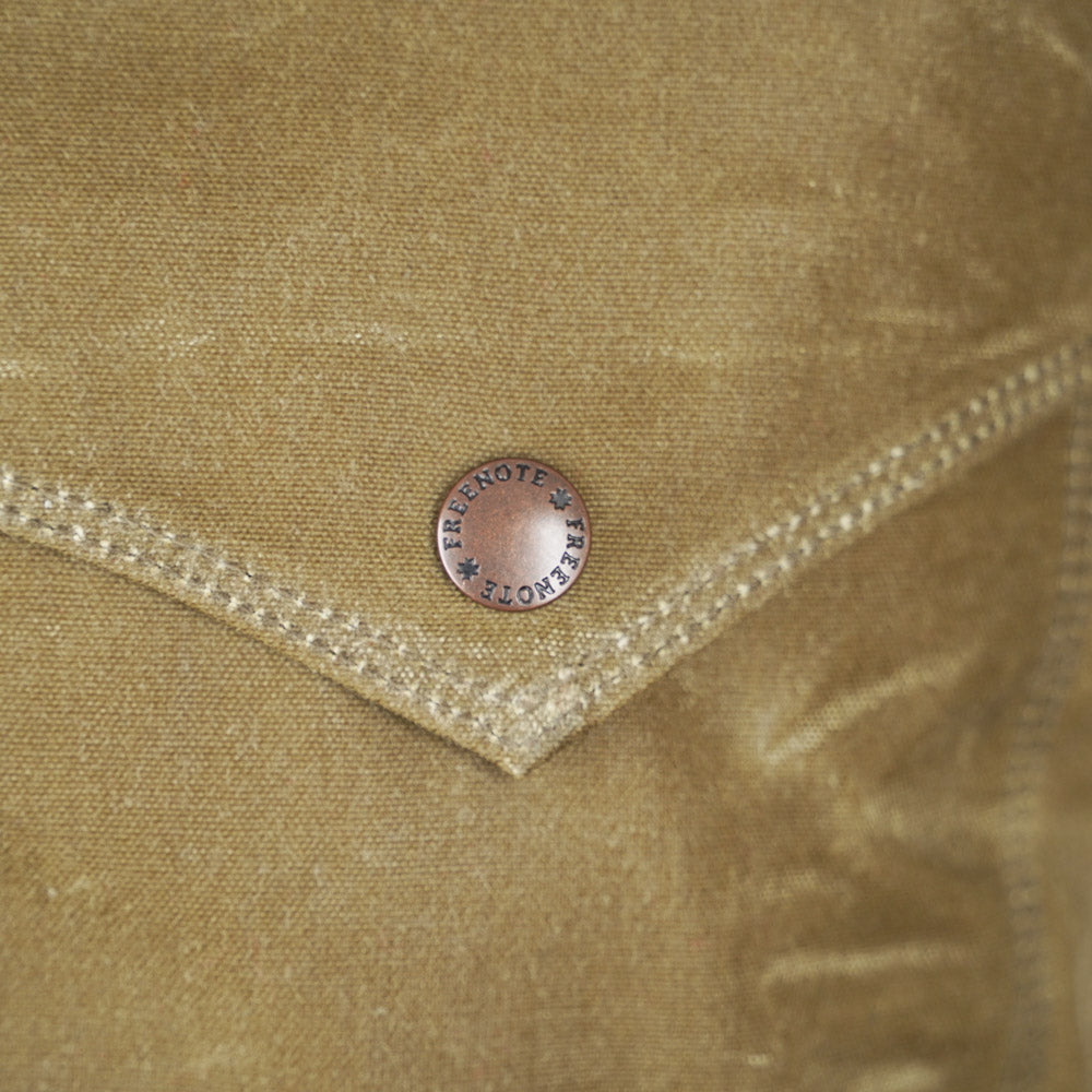 Freenote Cloth Claypool Jacket - Tobacco Waxed Canvas